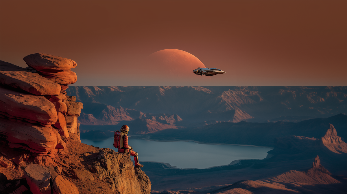 AI generated landscape